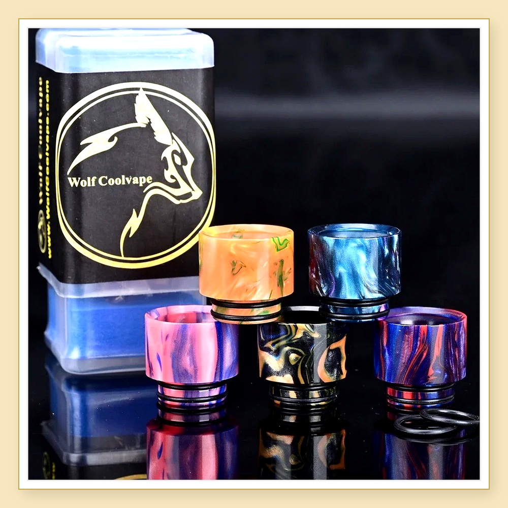 Wolfcoolvape 810 Drip Tips - S - đánh giá và giá Drip Tip Resin