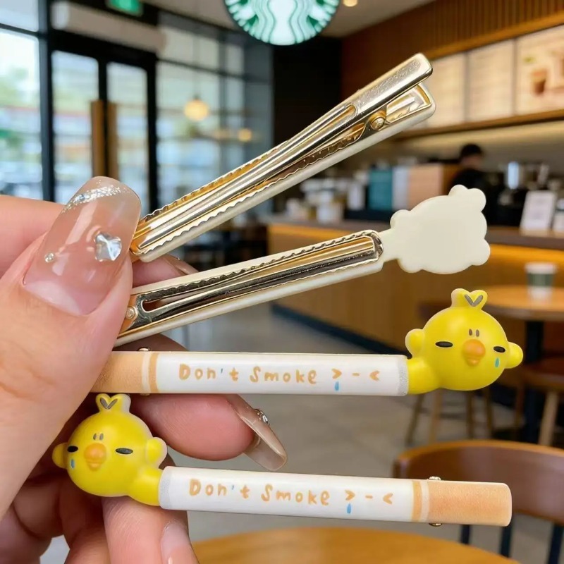 Crying Chick Hair Clips Cartoo - đánh giá và giá Vape Decoration