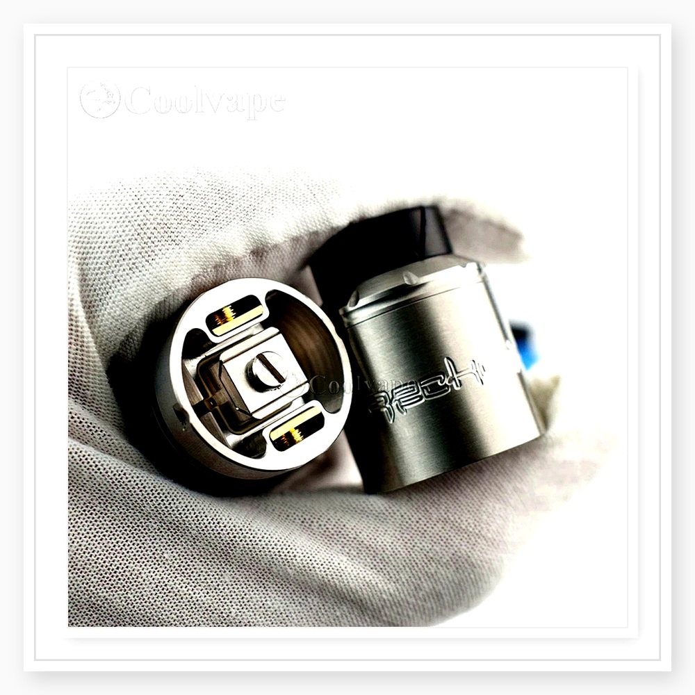 Wolfcoolvape Reckoning RDA 25m - đánh giá và giá Vape Coil Replacement