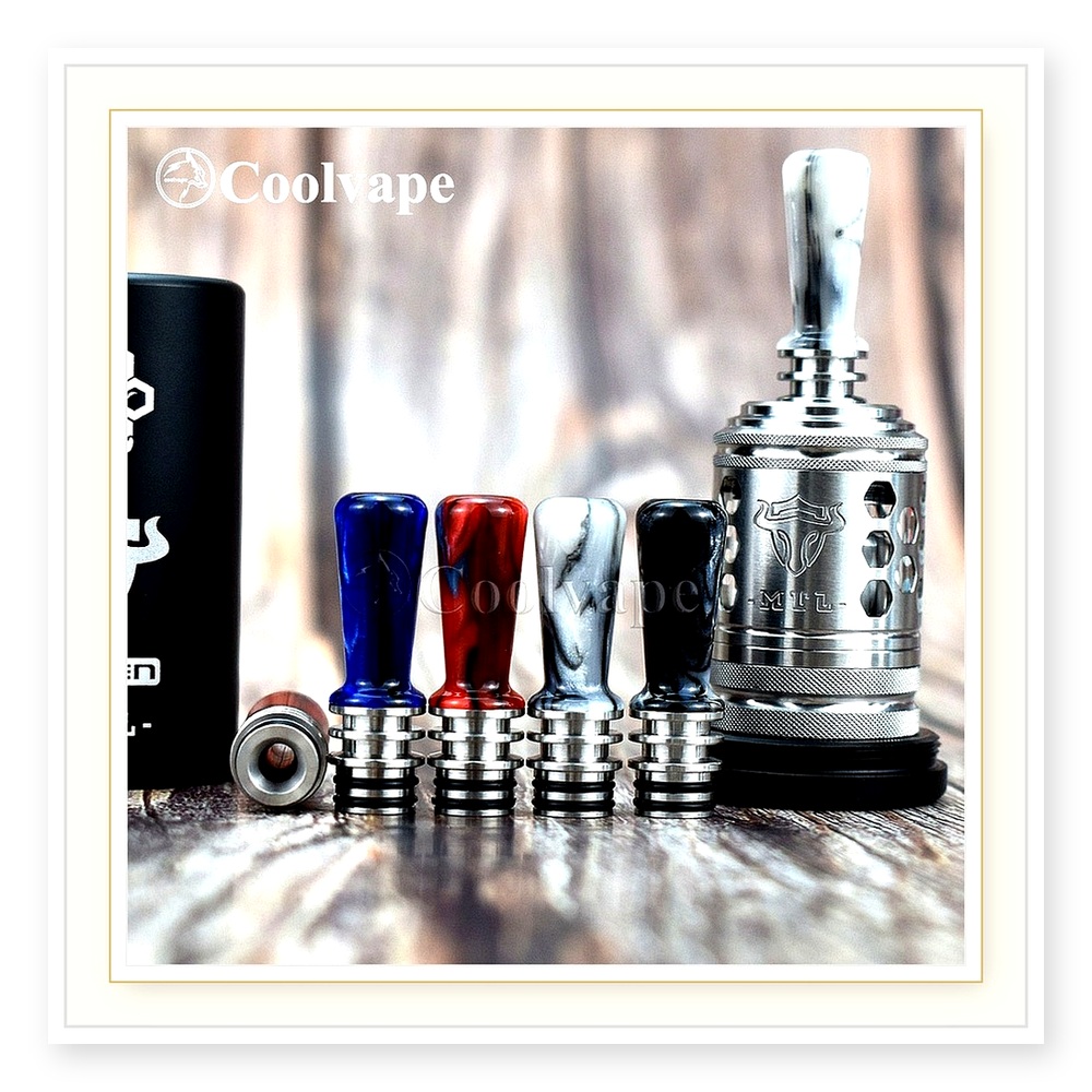Tauren MTL RTA 510 Drip Tip -  - đánh giá và giá Drip Tip Resin